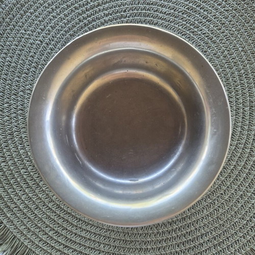 Traditional Tibetan bowls set of 2, made of tin