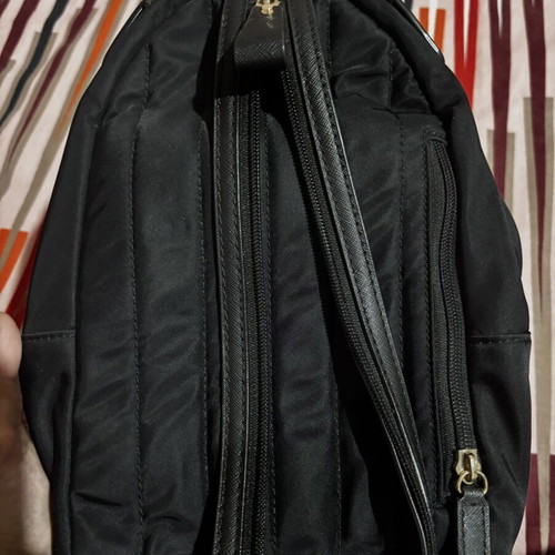 Michael Kors mini backpack like new, black