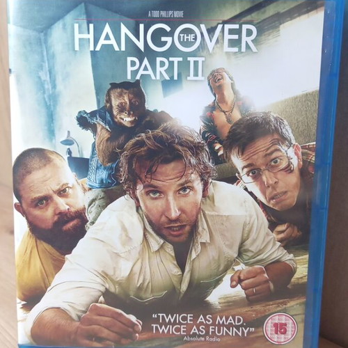 The Hangover Part II Blu-Ray with English subtitles