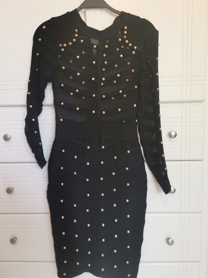 Serendipity bandage dress used, black, size S