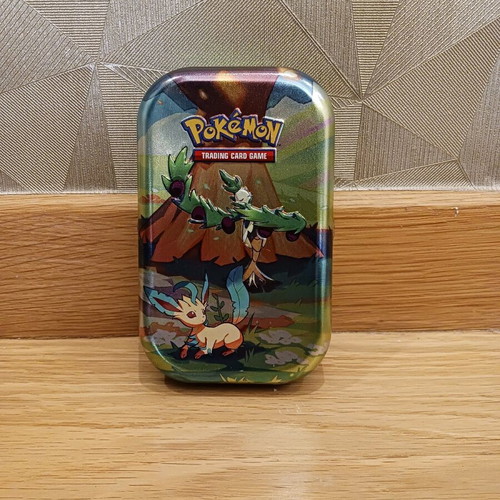 Pokemon tin new, empty no cards inside
