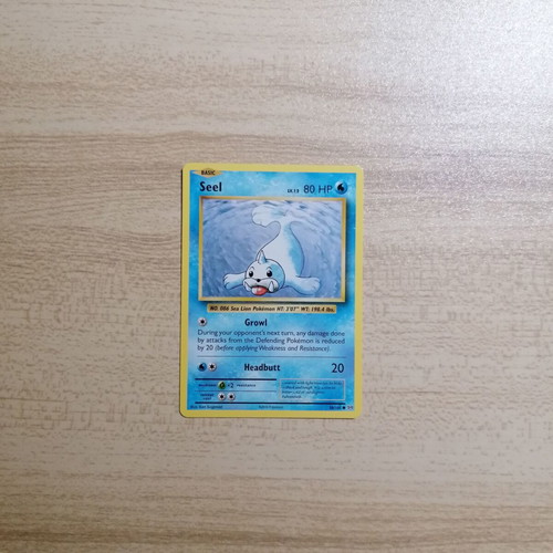 Pokémon Seel Evolutions 2016 card new