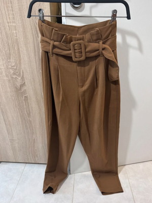 Bershka Brown Office Trousers like new, size S 36 8