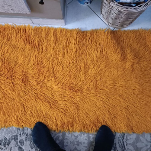 Flokati runner 2.50x0.60 like new, velentza