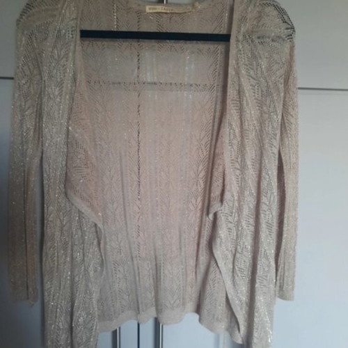 Sfera Collection Transparent Cardigan size S like new