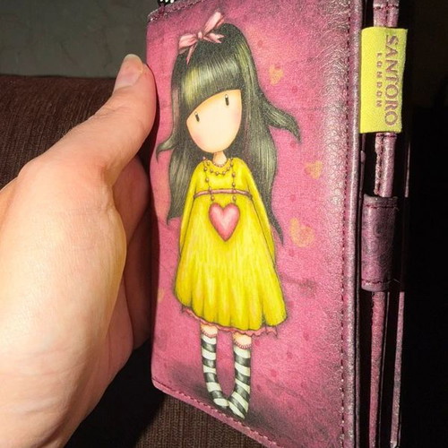Santoro wallet new, pink
