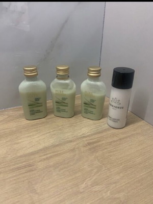 Body lotion pack of 4 new bottles Pure Herbs and Bienvenue Paris