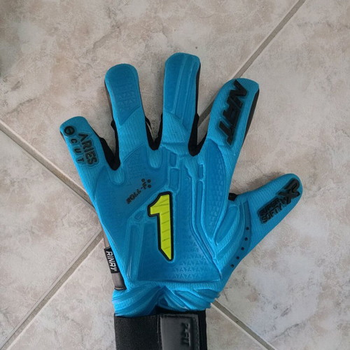 Rinat Aries Némesis Prime goalkeeper gloves blue, new, size 10