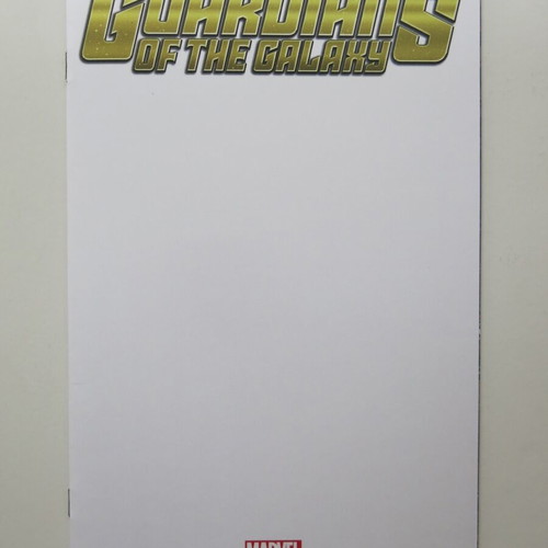 Guardians of the Galaxy #001 Blank Sketch Cover like new, Marvel variant