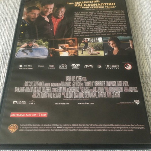 Rock n Rolla DVD like new, action with subtitles