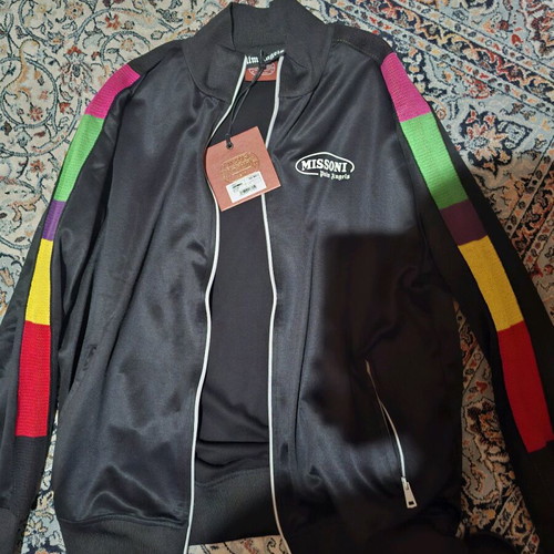 Palm Angels x Missoni Track Jacket new, black