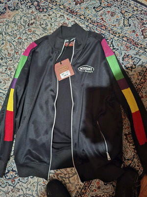 Palm Angels x Missoni Track Jacket new, black
