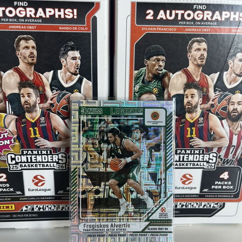 Fragiskos Alvertis Press Proof Laser Card 2024-25 Panini Donruss