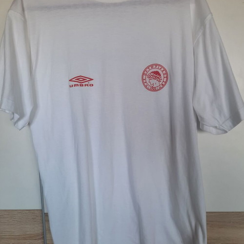 Olympiakos t-shirt επετειακή φανέλα 75 χρόνων καινούργια μέγεθος Medium
