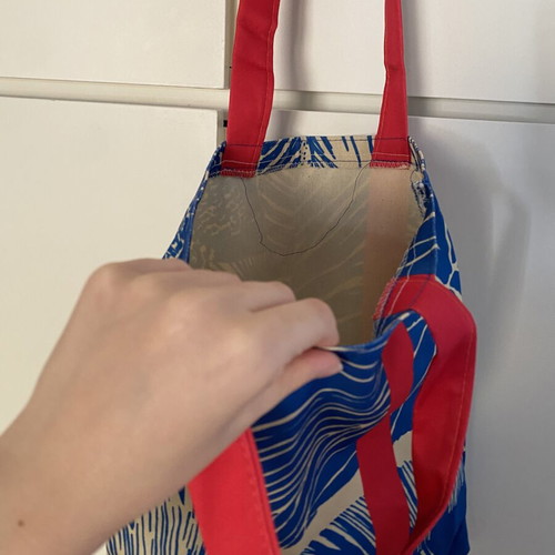 Labo Cosprophar tote bag like new, blue, shoulder type