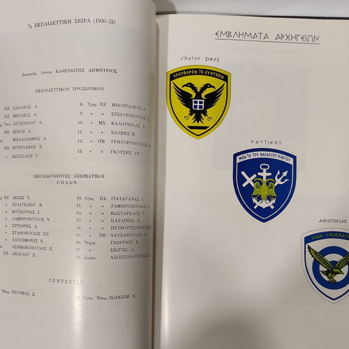Collectible edition of Superior War School used, 50 years (1925-1975)