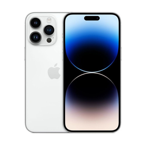 iPhone 14 Pro Max 256GB with 100% battery health, white, Apple iOS