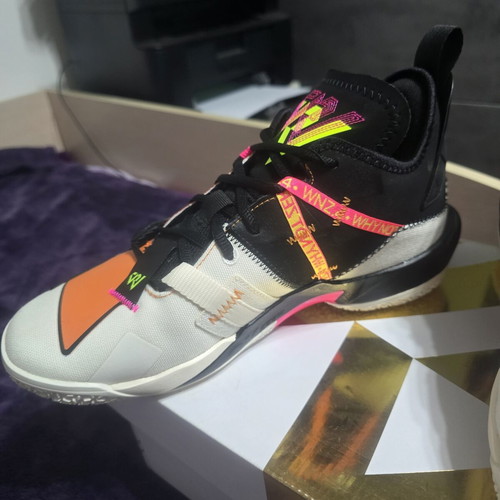 Nike Air Jordan Why Not Zer0.4 PF 'Shattered Backboard' sneakers size 42.5