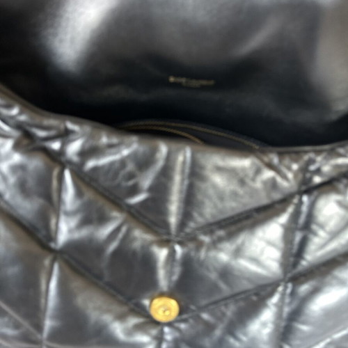 YSL Loulou Puffer Shoulder Bag Like New Black