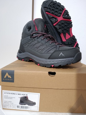 McKinley Kona V Mid AQX W hiking boots new, waterproof, size 40