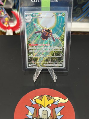 Pokemon Card Ninjask Mega Evolutions σαν καινούργιο
