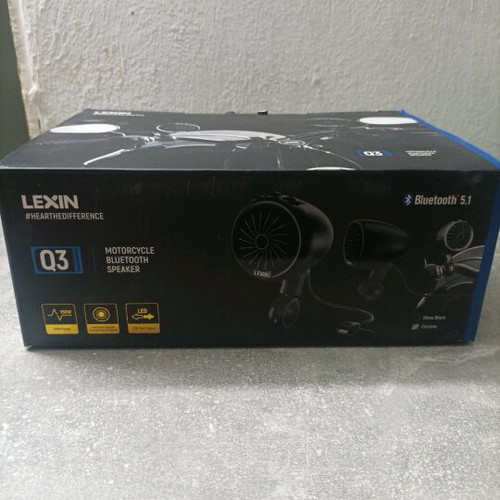 Lexin Q3 motorcycle Bluetooth speakers new, waterproof IP67, 150W