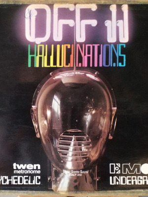Off II Hallucinations Psychedelic Underground vinyl LP used, rock