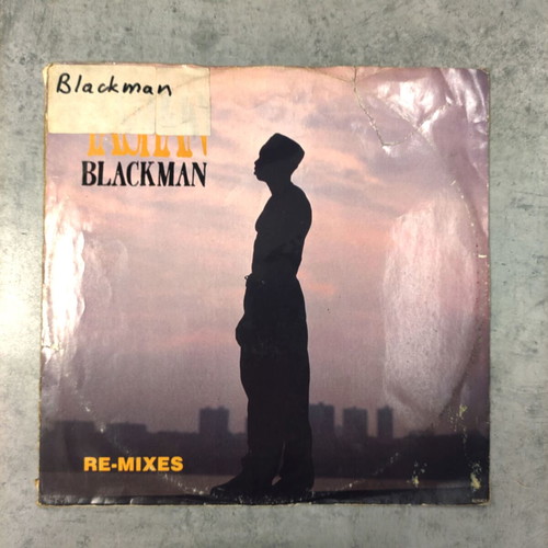 Tashan Black Man Re Mixes 12" vinyl maxi single used