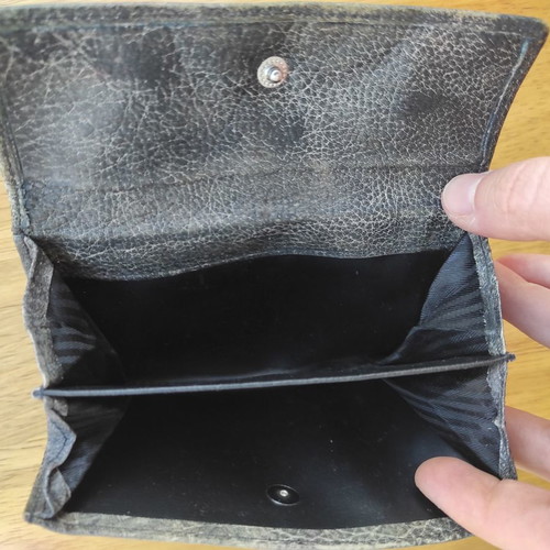 Wallet colorful leather used