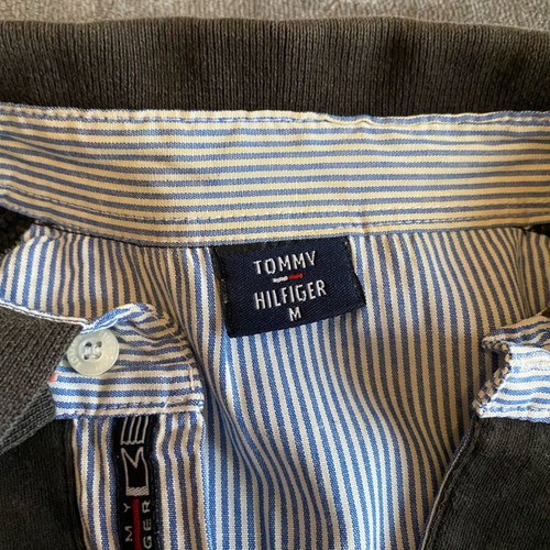 Tommy Hilfiger long-sleeve shirt like new, black, size M