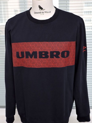 Umbro Mens Navy Blue Casual Long Sleeve Sweatshirt Size XL like new