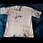 H&M beige T-shirt medium with Angelo Barretta men's bracelet gift