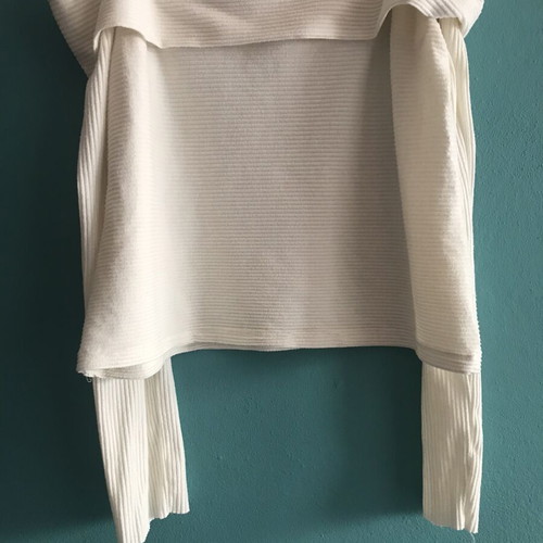 Off shoulder blouse Zara large, like new, soft white