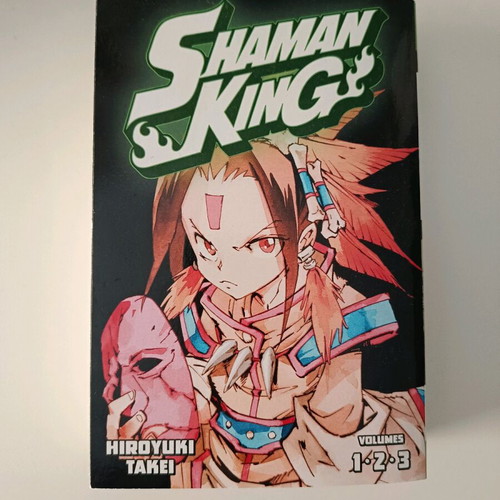 Shaman King manga volumes 1-2-3 in English like new