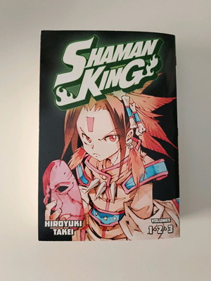Shaman King manga volumes 1-2-3 in English like new
