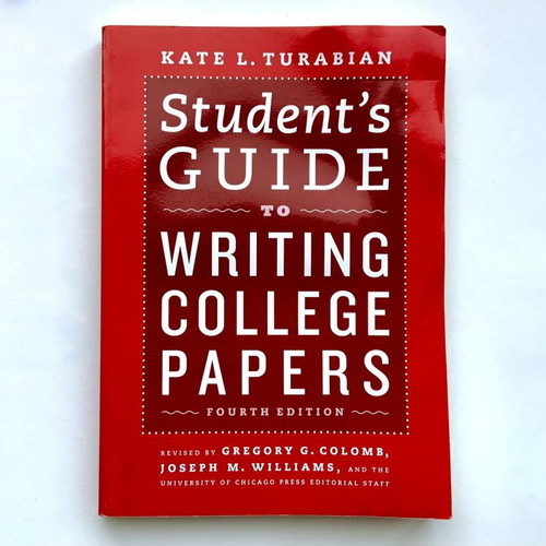 Student’s Guide to Writing College Papers μεταχειρισμένο, 4η Έκδοση