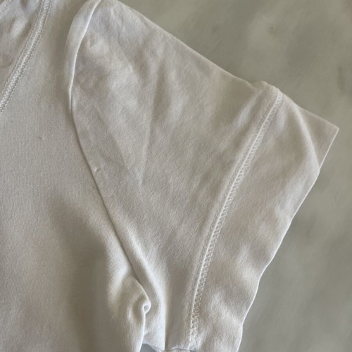 Cool white blouse like new, size M