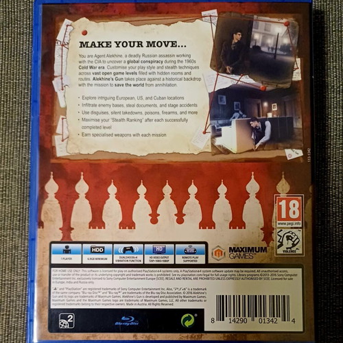 Alekhine's Gun PS4 used, excellent condition
