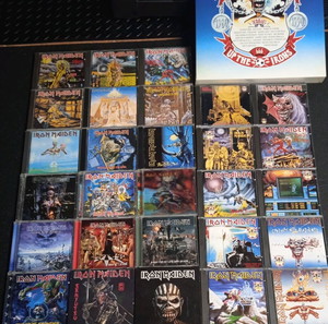 Iron Maiden cd collection