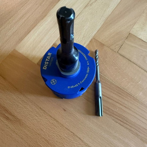 DISTAR DDS-W T-Concrete M16 to SDS Plus drill bit 68x65 mm