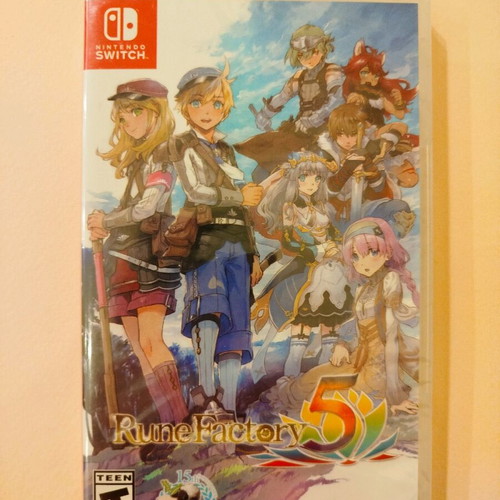 Rune Factory 5 sealed for Nintendo Switch new