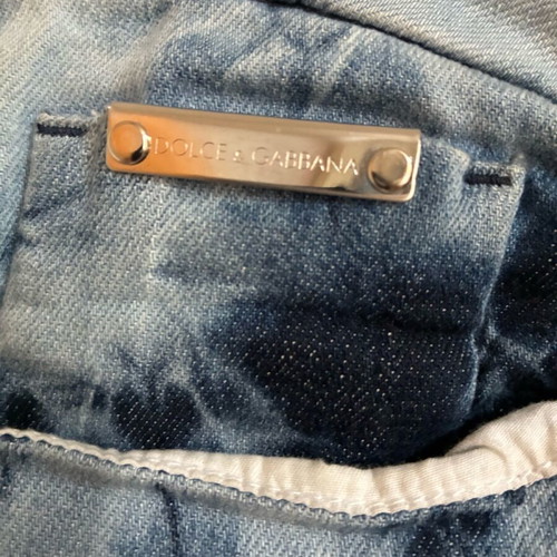 Dolce&Gabbana dye jeans used, blue, size S
