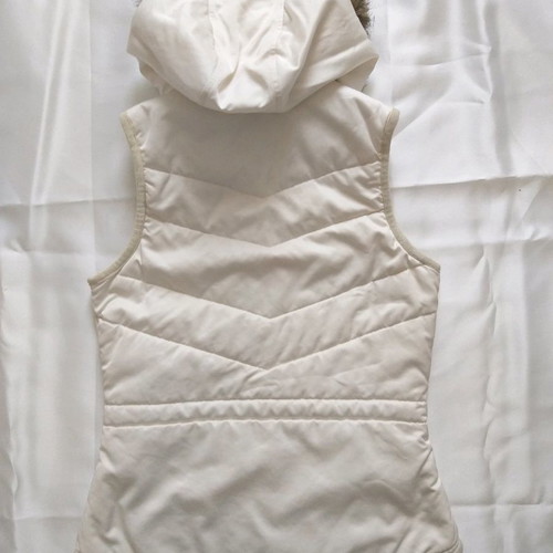 Adidas sleeveless sports vest used, white, size 34 missing sleeves