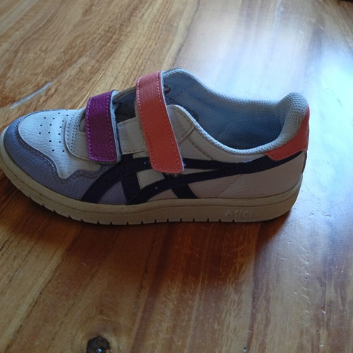 Asics children's shoes size 33 used, multicolor athletic
