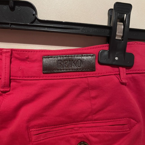 Reico chino pants like new, red, size S