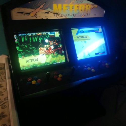 Arcade machine double like new with over 1300 games for four players