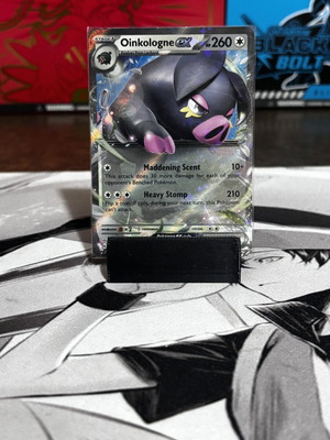 Oinkologne Pokemon Card Scarlet and Violet Base Set Ex like new