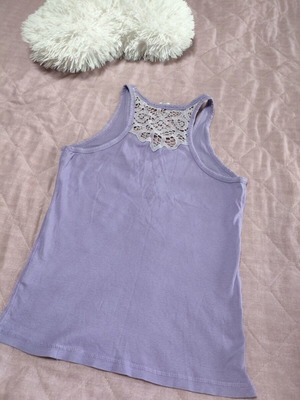 Blouse used, women's size L, pink and purple