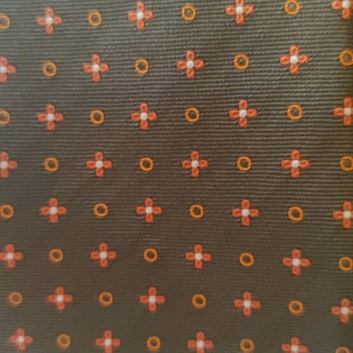 Silk ties new in dark green, orange, and copper colors