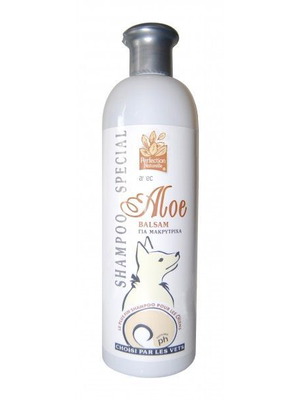 Perfection Naturelle Aloe Balsam dog shampoo for long hair 400ml new